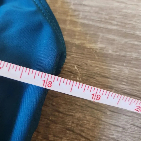 New‎ DACI Swimsuit Ruched Sides Flattering Tummy Control Teal Blue NWT SZ 20W - Picture 12 of 12